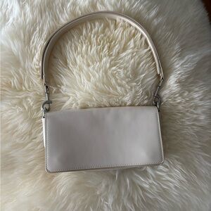 Zara cream shoulder purse